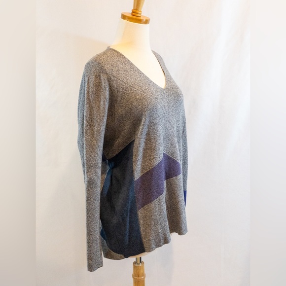 NIC+ZOE Heathered color block sweater - XL - Picture 2 of 4